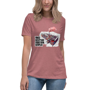 Mass Deception Industrial Complex Short Sleeve Women's Fashion Fit T-Shirt