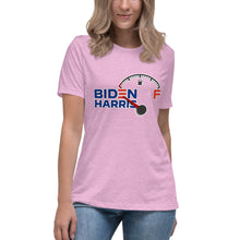 Load image into Gallery viewer, &quot;Biden Harris on Empty&quot; Women&#39;s Fashion Fit T-shirt
