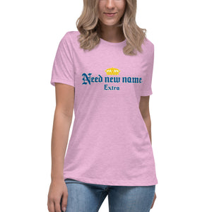 "Corona New Name" Women's Fashion Fit T-Shirt