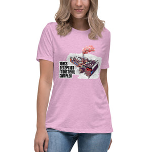 Mass Deception Industrial Complex Short Sleeve Women's Fashion Fit T-Shirt