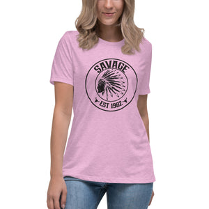 Savage Est 1982 Short Sleeve Women's Fashion Fit T-Shirt