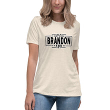 Load image into Gallery viewer, &quot;Let&#39;s Go Brandon / FJB&quot; Women&#39;s Fashion Fit T-Shirt
