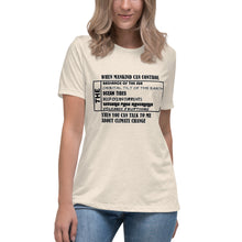 Load image into Gallery viewer, When Mankind Can Control Short Sleeve Women&#39;s Fashion Fit T-Shirt
