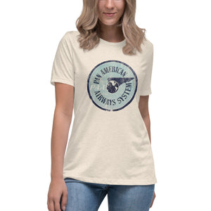 Pan American Airways System Short Sleeve Women's Fashion Fit T-Shirt