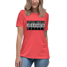 Load image into Gallery viewer, &quot;Captured American Lives Matter&quot; Women&#39;s Fashion Fit T-Shirt
