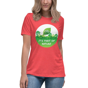 CO2 It's Part of Nature Short Sleeve Women's Fashion Fit T-Shirt