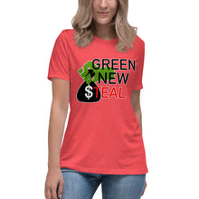 Load image into Gallery viewer, Green New Steal Short Sleeve Women&#39;s Fashion Fit T-Shirt
