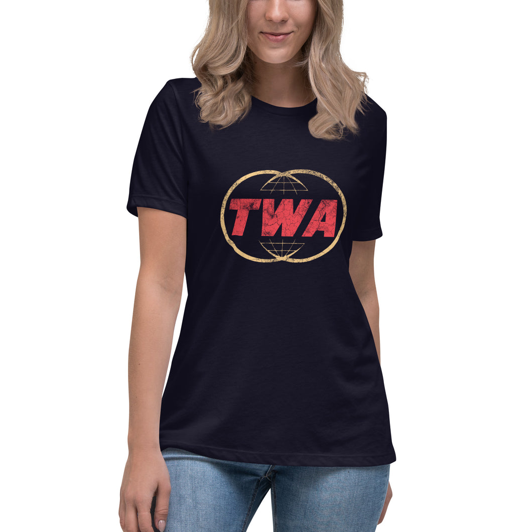 TWA Short Sleeve Women's Fashion Fit T-Shirt