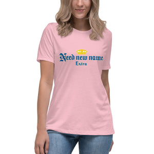 "Corona New Name" Women's Fashion Fit T-Shirt