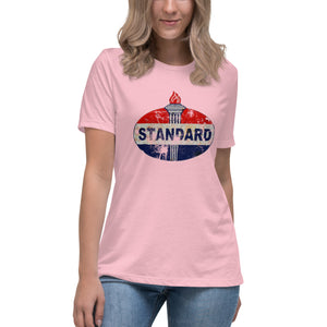 "Standard Oil" short sleeve Women's Fashion Fit T-Shirt