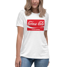 Load image into Gallery viewer, &quot;Corona-Cola&quot; Women&#39;s Fashion Fit T-Shirt
